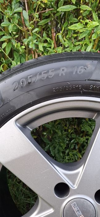 Koła 16" 4x108 alufelgi z oponami Michelin  205/55R16