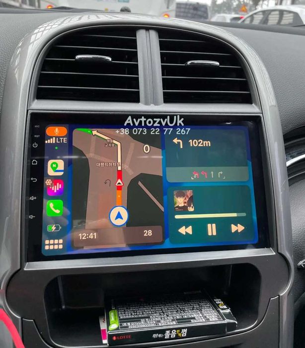 Магнитола MALIBU Chevrolet ORLANDO TRACKER TRAX Малибу CarPlay Android 16