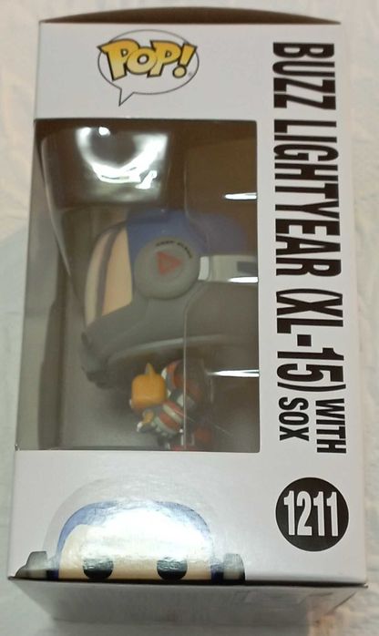 funko pop lightyear 1211 buzz lightyear (xl-15) with sox