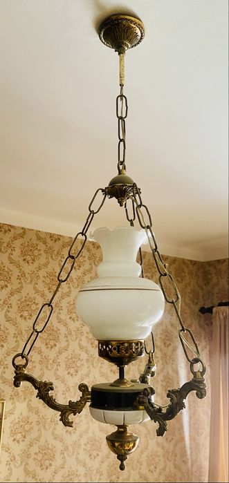 Candeeiro Vintage Estilo Lamparina