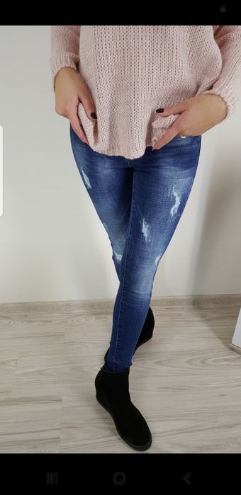 Jeansy skinny rozmiar XS,S lub M