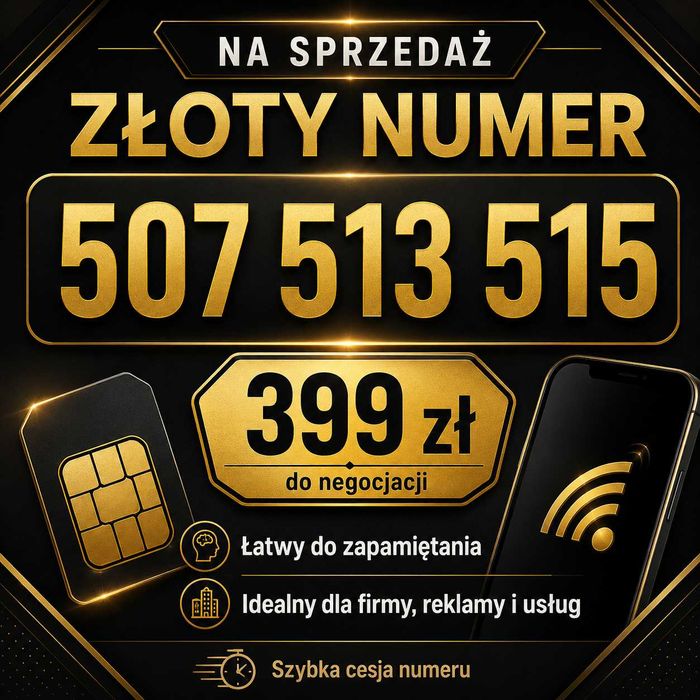 Złoty Numer 507 513 515