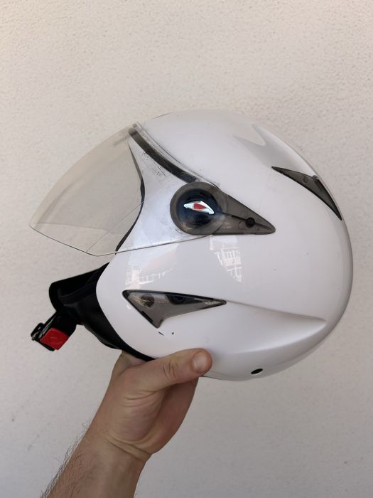 Capacete de mota Airoh Jt tamanho L