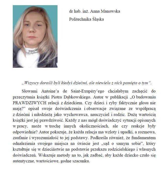 O budowaniu prawdziwych relacji z dzieckiem