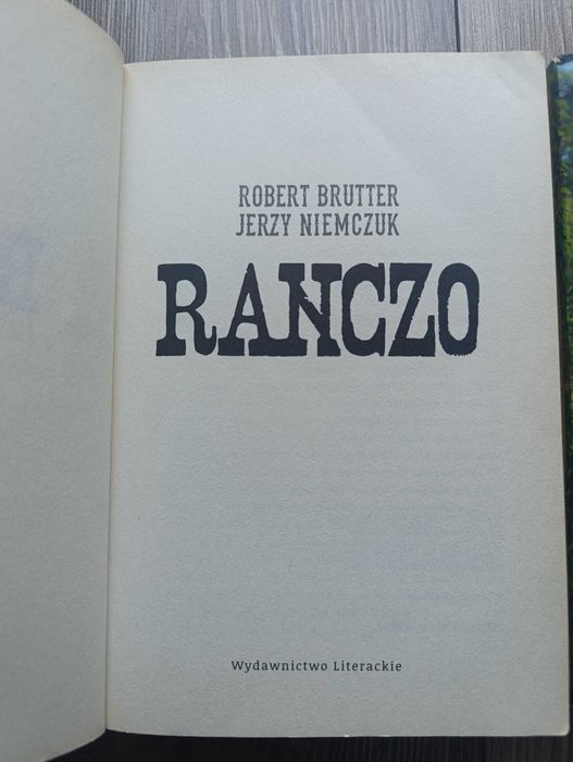 RANCZO Powieść + Ranczo 2  UNIKAT