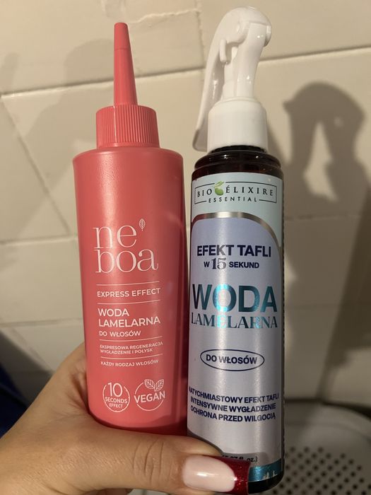 Zestaw woda lamelarna neboa i bioelixire