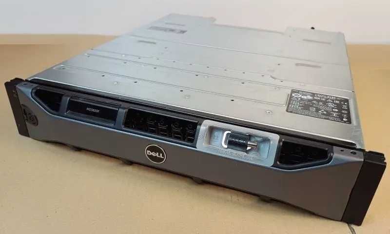 Дисковий сервер (полиця) Dell PowerVault MD3820f, 24 x 2.5" SAS