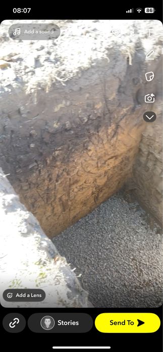 Послуги ескаватора 6 тон глибина копання 4,2метра в глибину