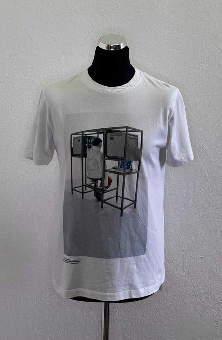 T-shirt Off-White Elevator Music Roz. M