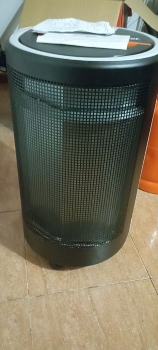 Novo Aquecedor a Gás Hotspot Branco 4000W + botija de gás galp(1/2