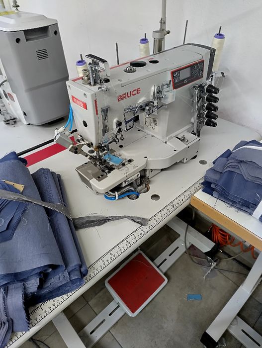 Máquina recobrimento Bruce bainhas