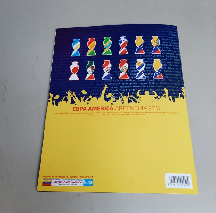 Caderneta completa Copa América 2011 panini