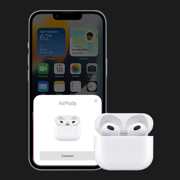 Навушники Apple AirPods 3 with MagSafe Charging Case White Apple H1