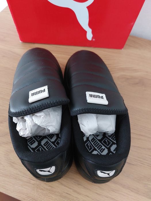 Брендові шкіряні сліпони кросівки Puma демісезон 38 устілка 24,5см