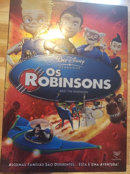 DVD infantis: O Livro da Selva, Os Robinsons, O Jardim dos Amigos
