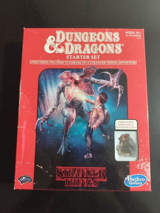 Jogo Dungeons and Dragons Starter kit stranger things