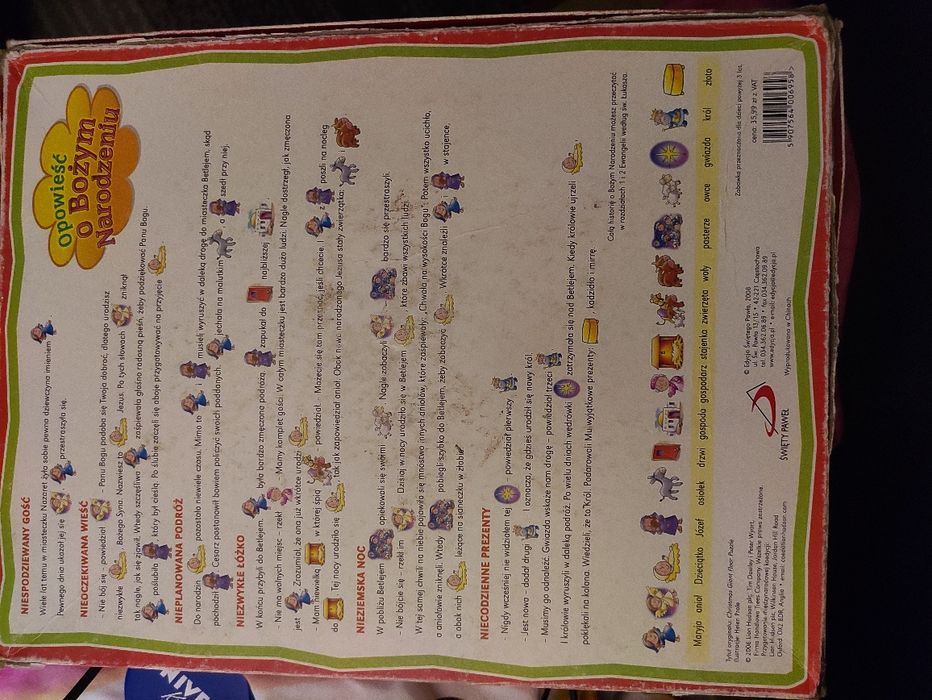 Puzzle świąteczne Boże Narodzenie 32 elementy