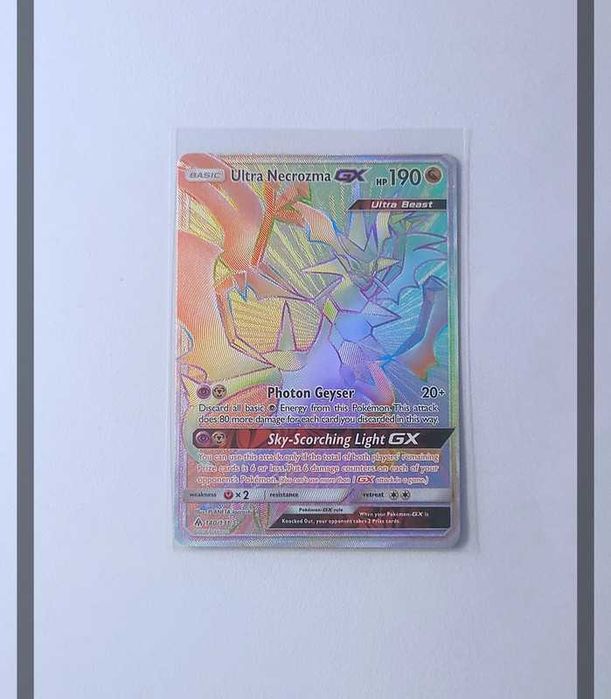 Ultra Necrozma Gx 140/131 FLI Pokemon ENG-NM