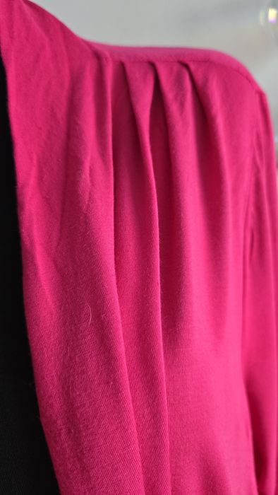 Piękna wiskoza narzutka kardigan duży rozmiar