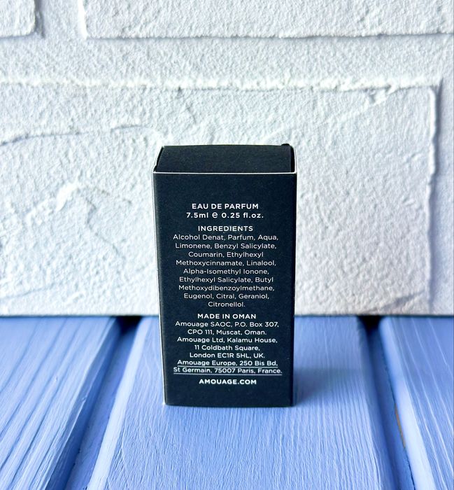Amouage reflection man парфумована вода для чоловіків 7,5мл