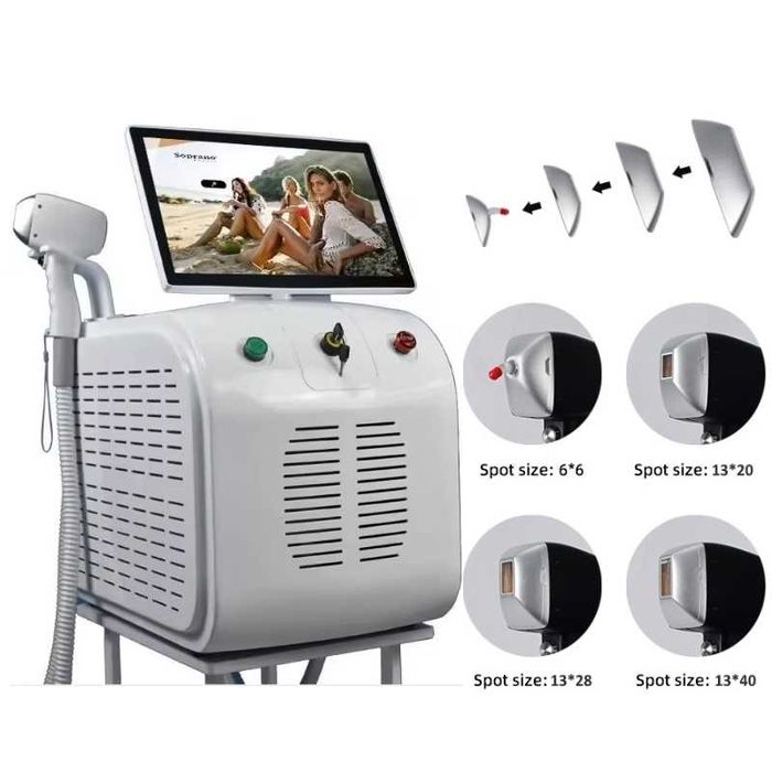 MAQUINA DEPILAÇÃO A LASER 3 ONDAS 16 BARRAS