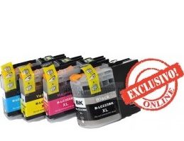 Conjunto 4 Tinteiros Compatíveis Brother LC223