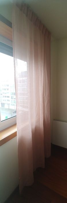 Pink IKEA Curtains, 4 Units