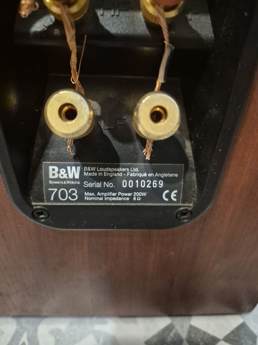 Kolumny B&W BOWERS & WILKINS 703