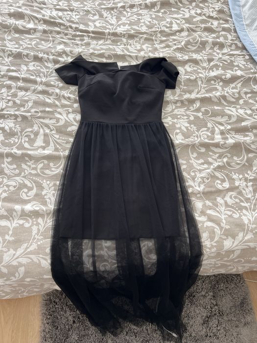 Vestido de gala preto