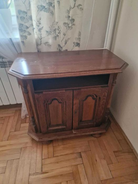 Sprzedam dębową szafkę rtv