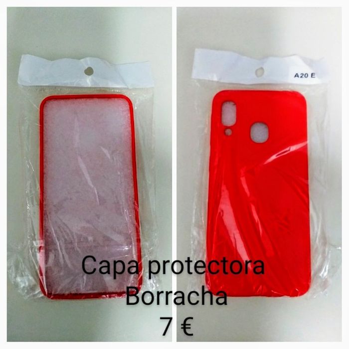 Capas NOVAS telemóvel Samsung 20 e película  - Novas