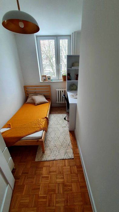 Pokój Mokotów Melomanów Czerniaków balkon zmywarka piekarnik kuchenka