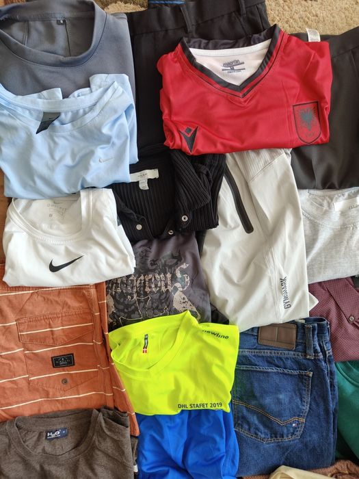 Mega paka 41 sztuk odzież męska S-XL