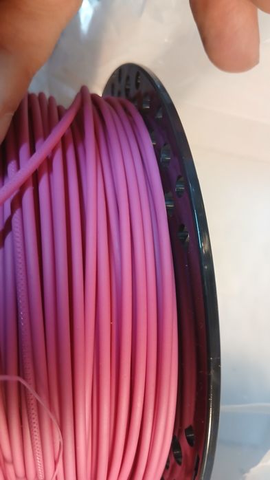 Filamento impressora 3D rosa shock