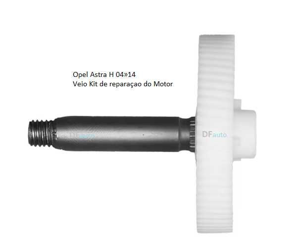 Motor Mecanismo para escovas limpa para brisas Frente Opel Astra H