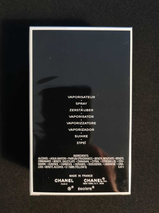 Oryginalne CHANEL EGOISTE Pour Homme 100ml NOWE w fabrycznej folii