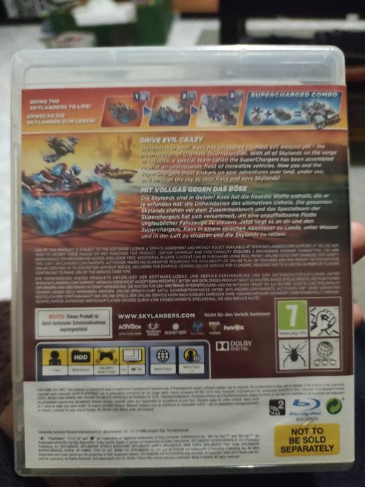 Jogo Skylanders PS3+plataformas/ler descrição