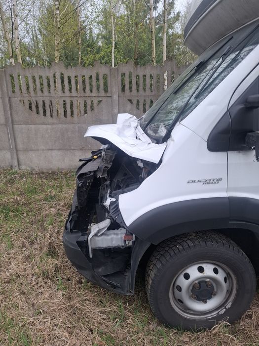 Fiat Ducato 2021 rok Plandeka Uszkodzony