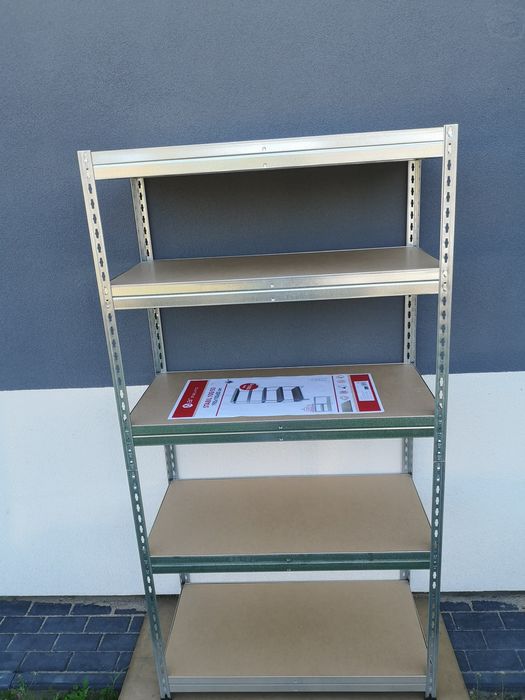 Regał Garażowy, Warsztatowy na Nity 192x100x50 cm 5P/300 kg