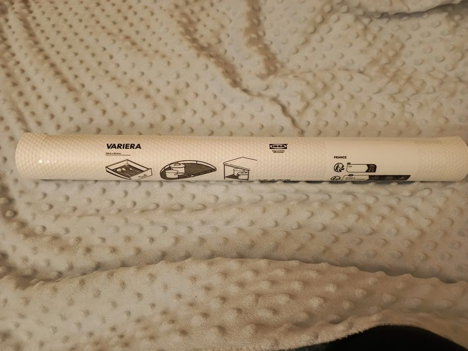 Variera mata Ikea biała do szuflad