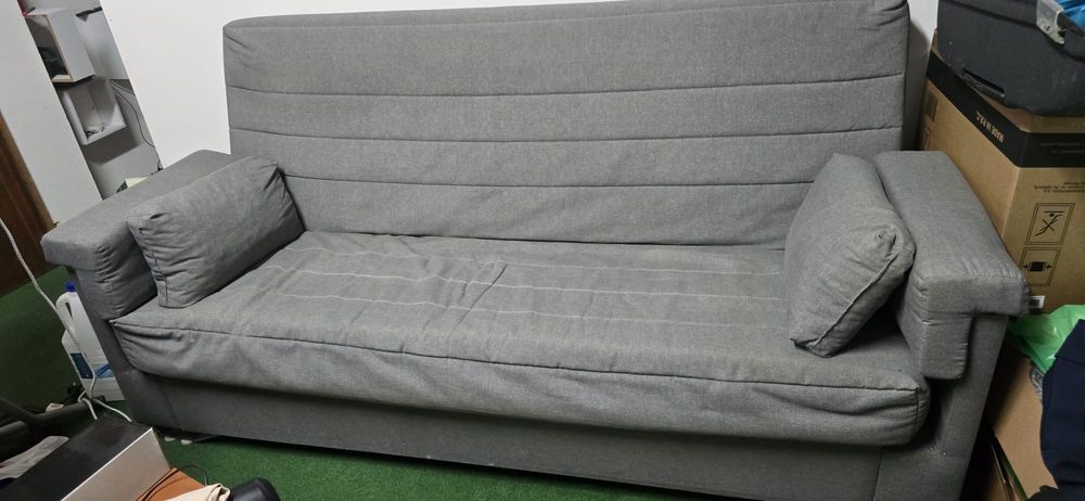 Vendo Sofa Cinza pouco usado