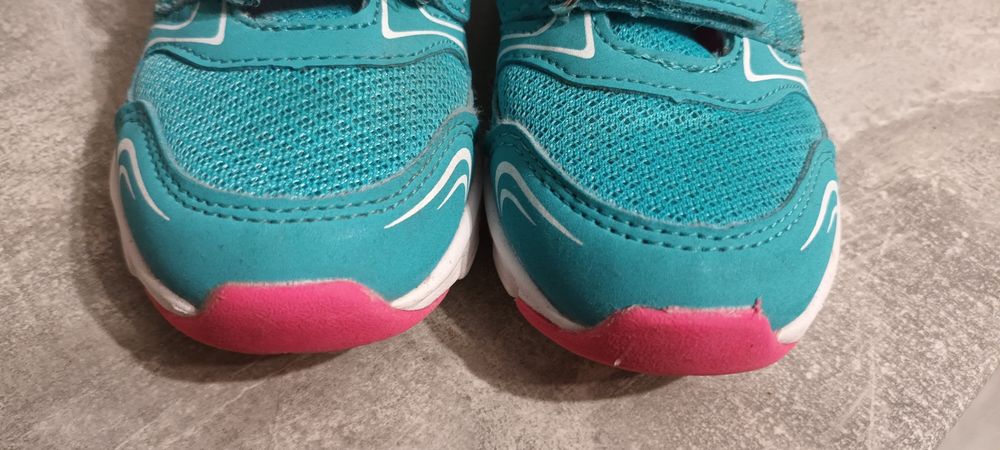 Buty dziewczęce na rzepy sneakersy Martes sport 27