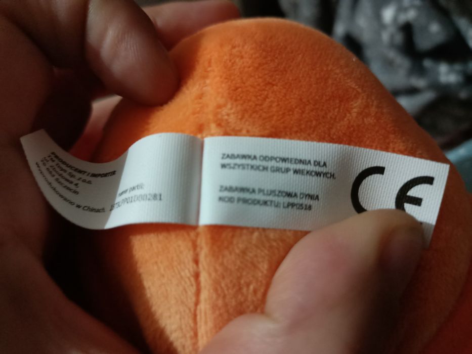 Maskotka dynia z biedronki