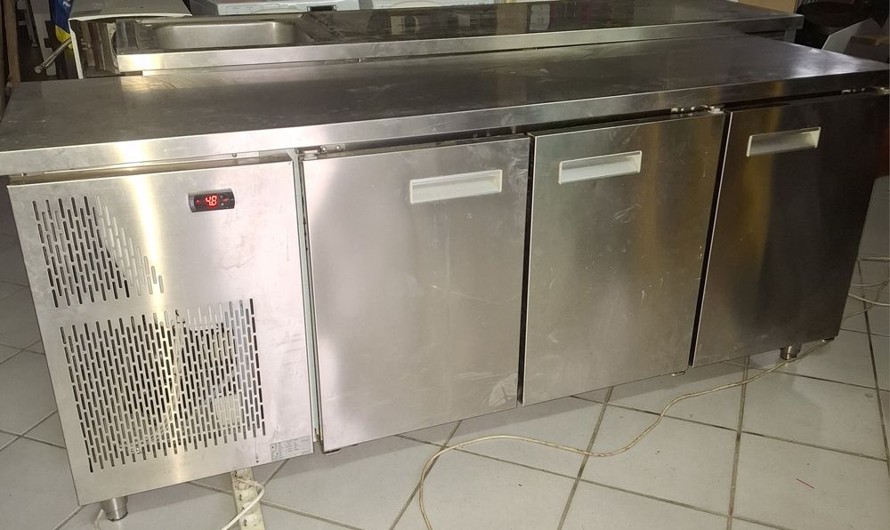 Balcão frigorífico com frio ventilado