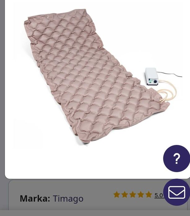 Materac przeciwodleżynowy nowy