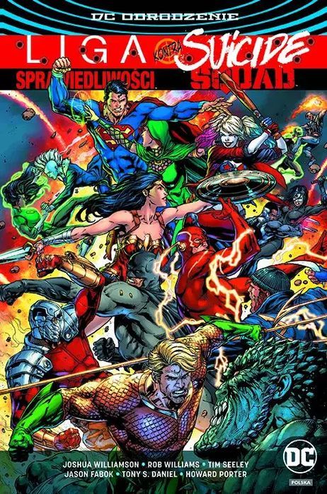 Liga Sprawiedliwości kontra Suicide Squad. Egmont - komiksy