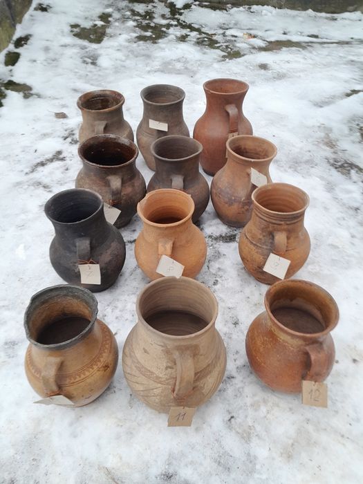 Горщики, глечики старовинні  глиняні
