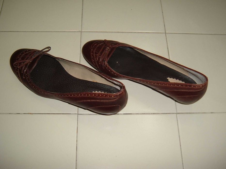 Sapatos castanhos PULL and BEAR