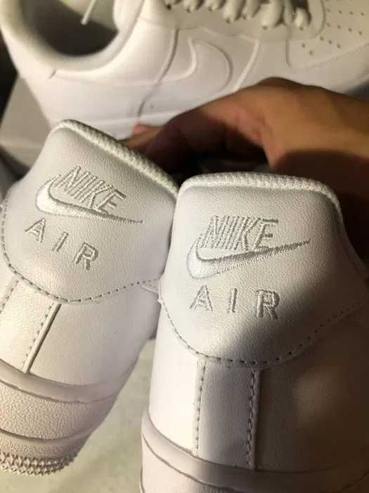 Nike Air Force 1 Low Full White 100% шкіра