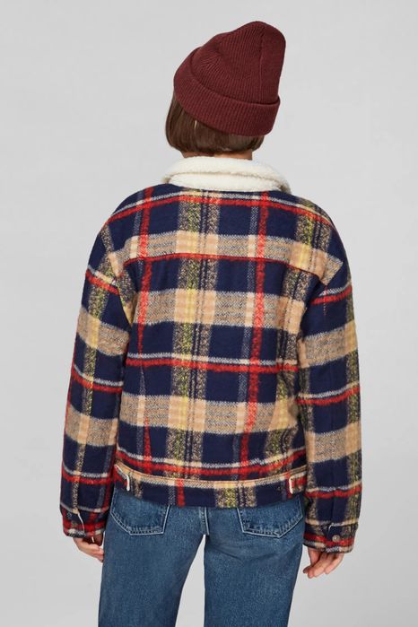 Levis куртка шерстяна в клітинку оригінал